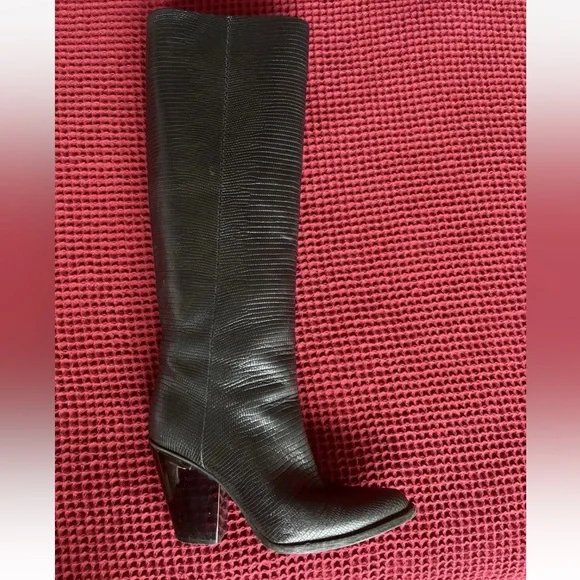 Le Silla handmade Italian Leather Boots Size 37 IT Retail $1250